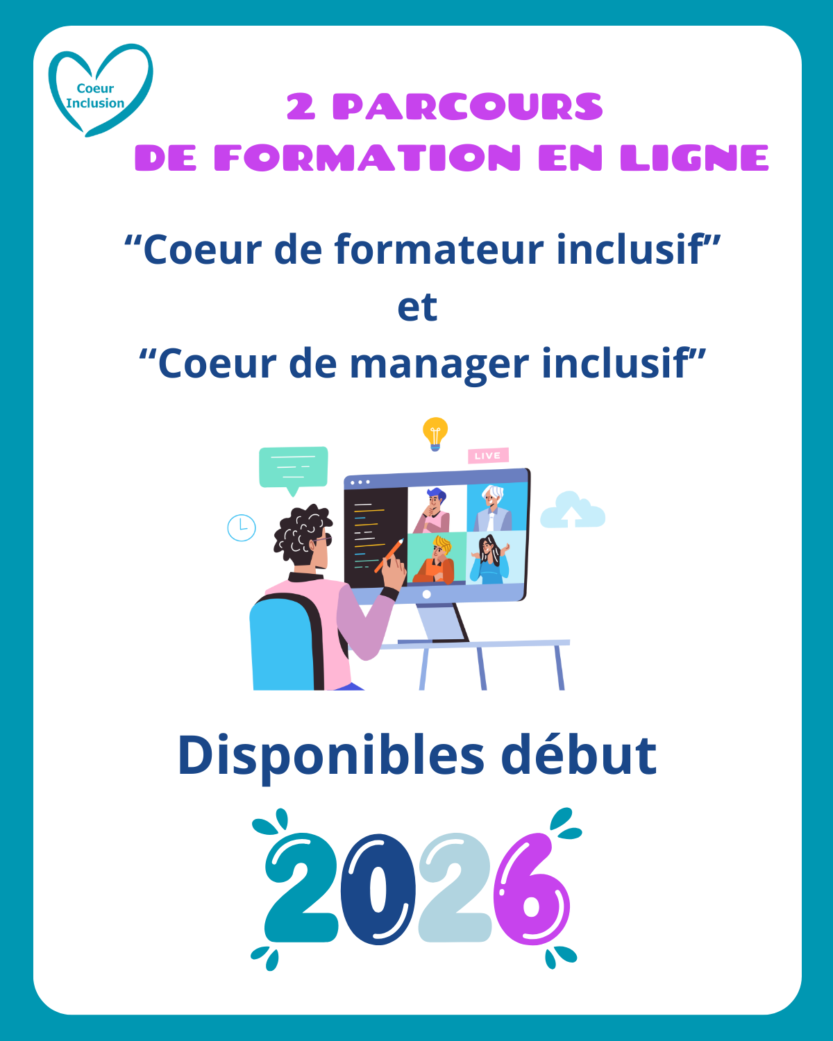 Coeur Inclusion : formation continue et approche inclusive orientée handicap. Ressource_Actualités